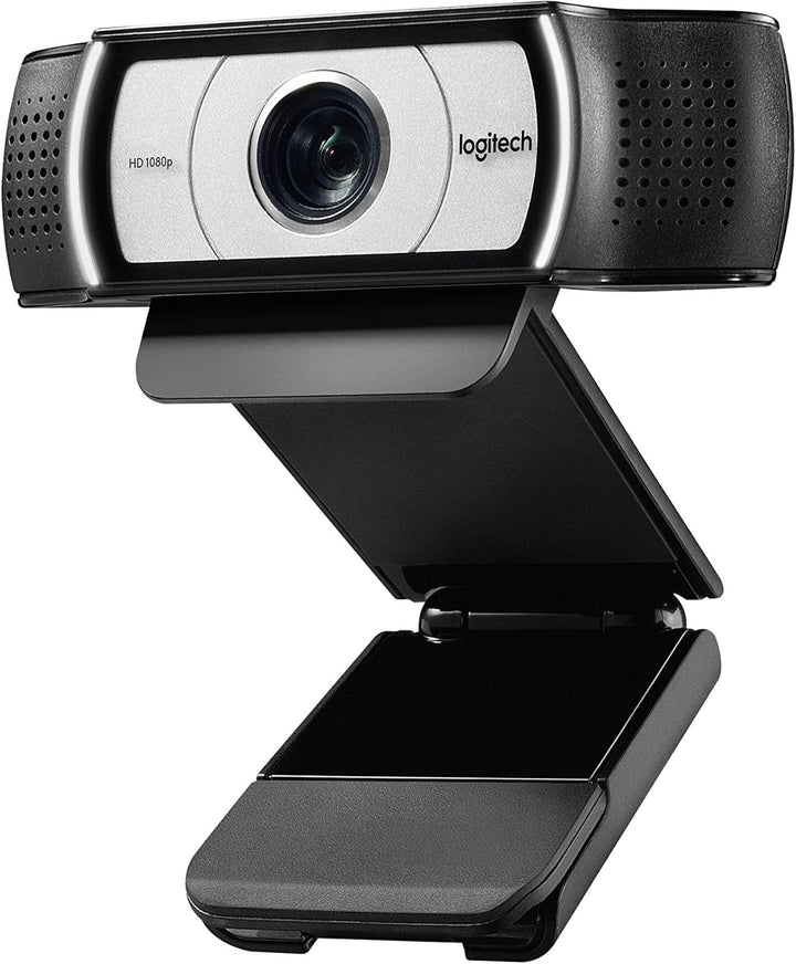 Logitech 960-000971 C930e Video-Webcam, HD, 1080 P, 90 Grad erweitertes SIchtfeld, Schwarz