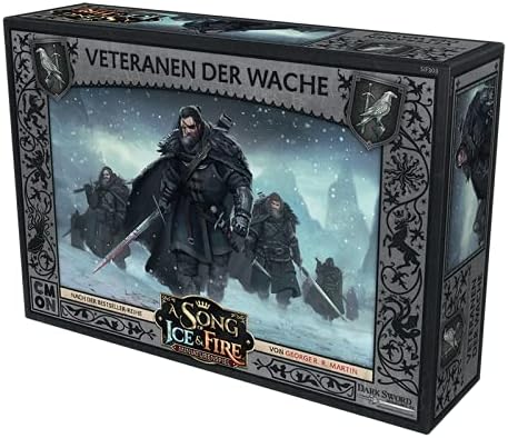 CMON | A Song of Ice & Fire – Veteranen der Wache | Erweiterung | Tabletop | 2 Spieler | Ab 14+ Jahr
