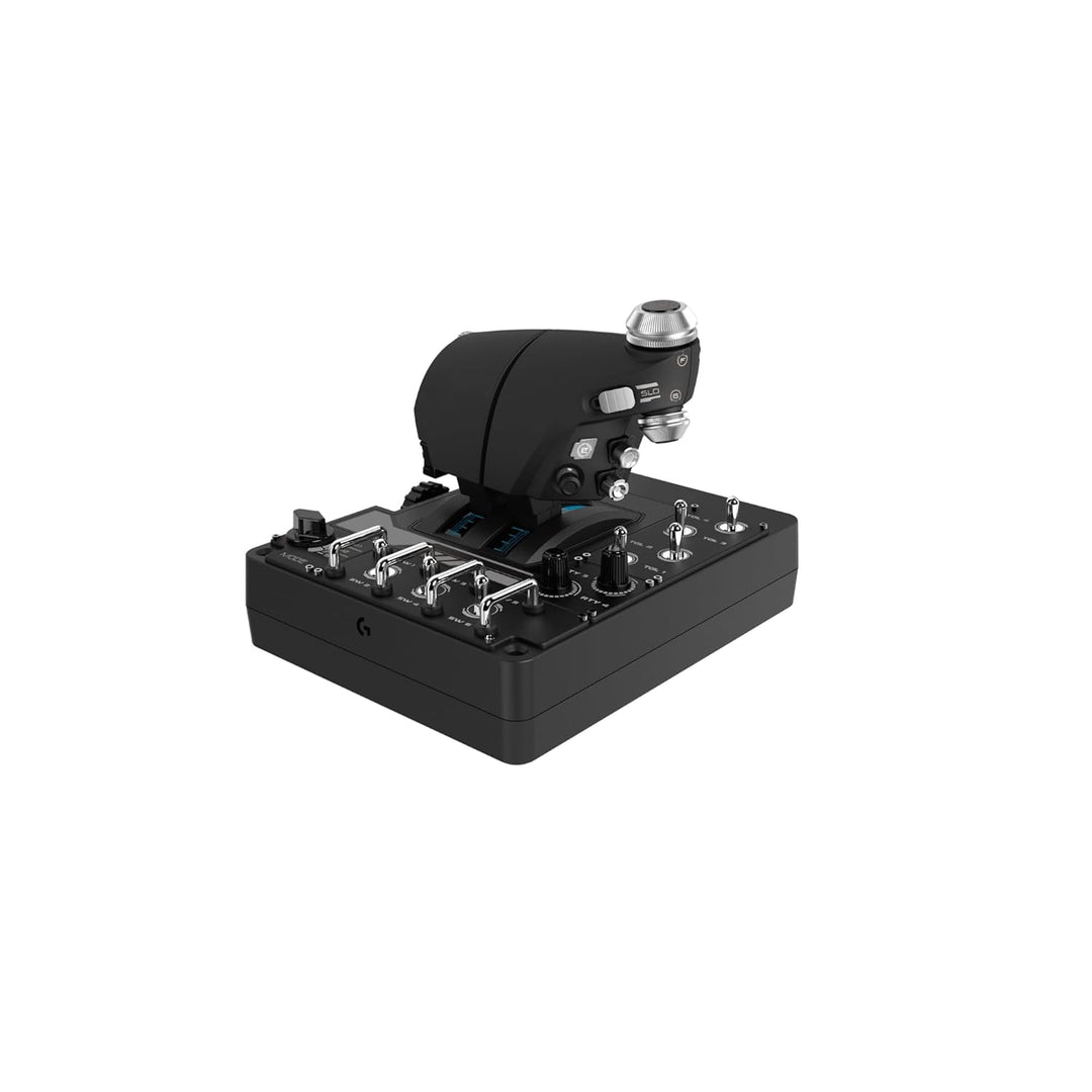Logitech G X56 H.O.T.A.S. Schubregler & Stick-Controller für Weltraum-Simulationen, 6 Freiheitsgrade