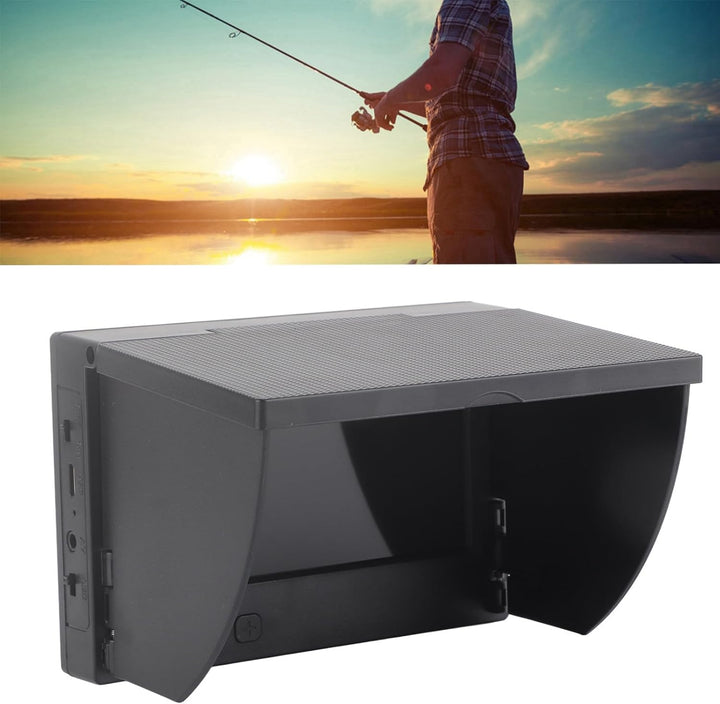 Unterwasser-Angelkamera-Kit, Tragbarer Video-Fischfinder mit 4,3-Zoll-LCD-, Professionelle Angelhilf