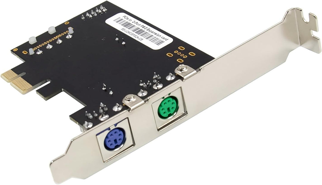 InLine PCIe Schnittstellenkarte, 2X PS/2, USB 2.0 Pfostenstecker intern, Tastatur & Maus Adapter, MC