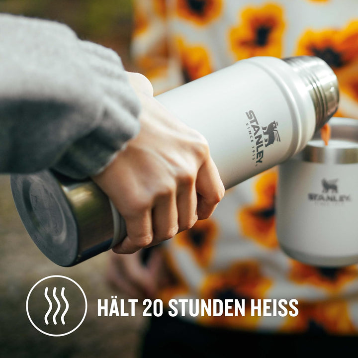 Stanley Classic Legendary Thermosflasche 750 ml - Thermos Hält 20 Stunden Heiss Oder Kalt - Edelstah