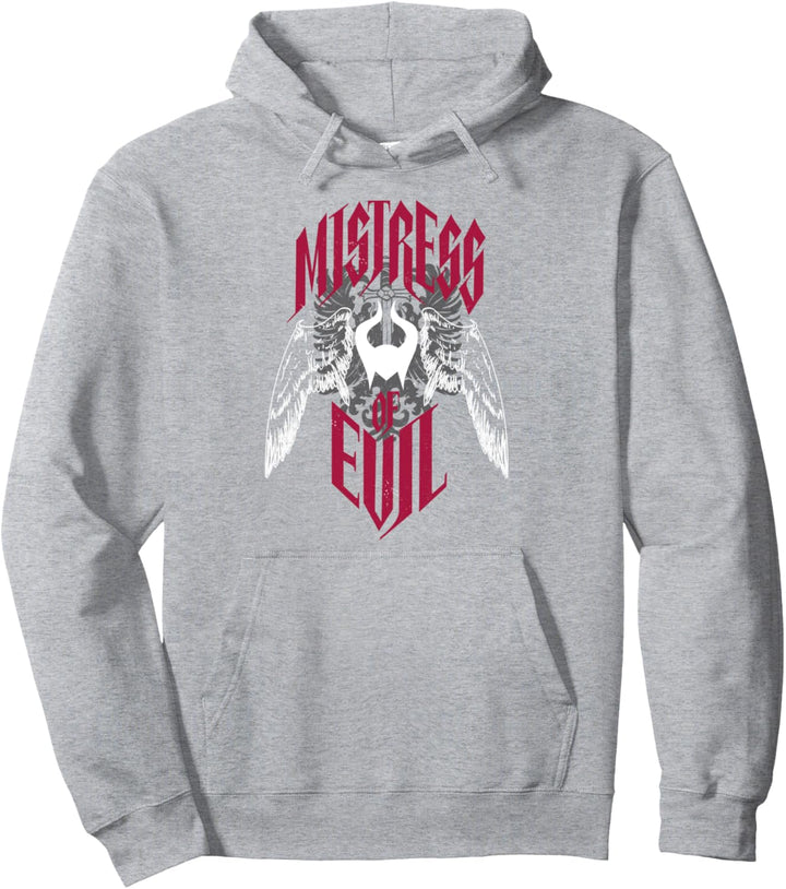 Disney Maleficent Mistress Of Evil Crest & Wings Pullover Hoodie