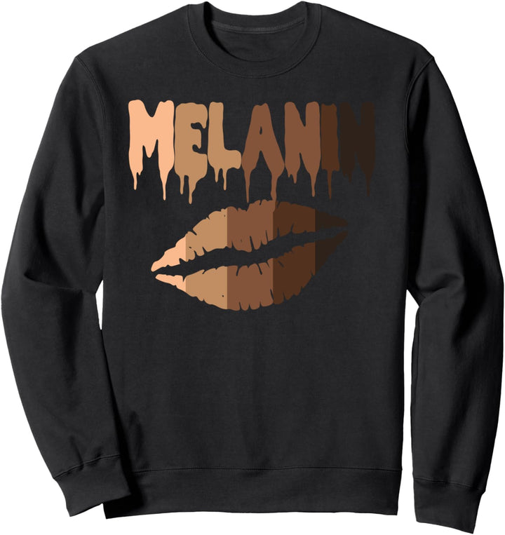 Oheneba: Melanin Shirt For Women Black Girl Magic Queen Sweatshirt