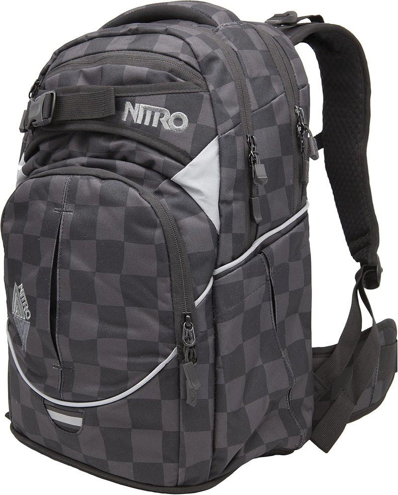 Nitro Superhero, Schulrucksackset, Rucksack, Backpack, abnehmbarer Hüftgurt, robuste Bodenplatte, Th