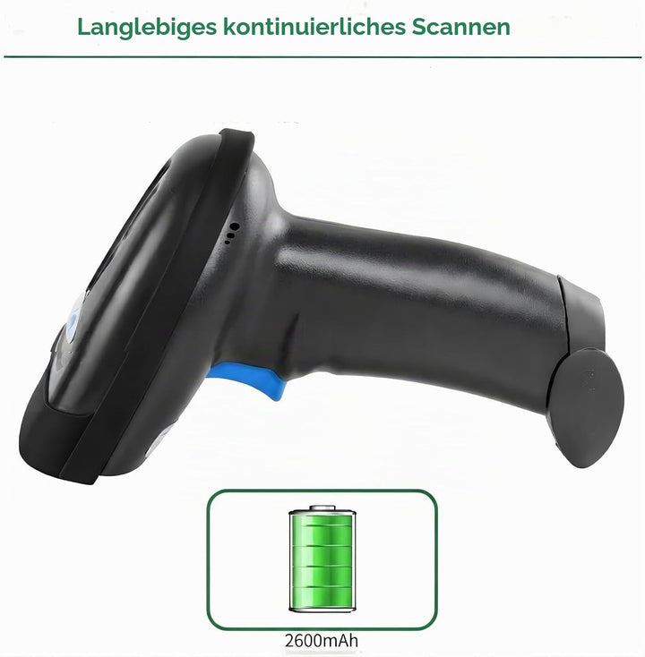 NETUM NT-1228BC Bluetooth CCD Barcode Scanner Handheld USB Kabelloser 1D Bar Codes Imager für Mobile