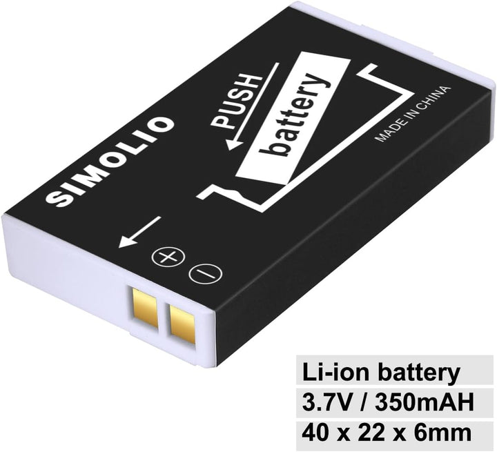 Li-Ionen-Akku für Simolio Kabellose TV Kopfhörer SM-823 Pro, SM-823D Pro, SM-824D1 und SM-824D2