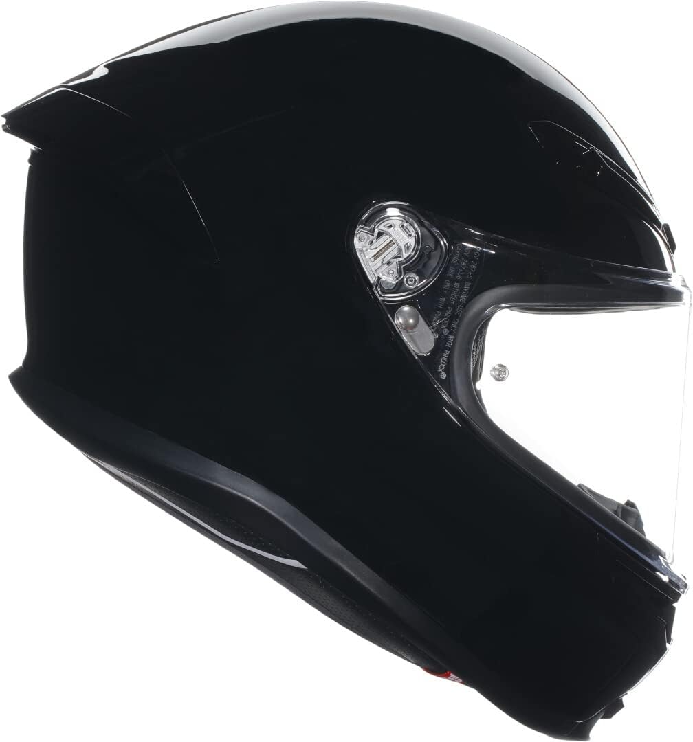 K6 S AGV E2206 MPLK, Full-face Motorcycle Helmet Schwarz XS, Schwarz XS