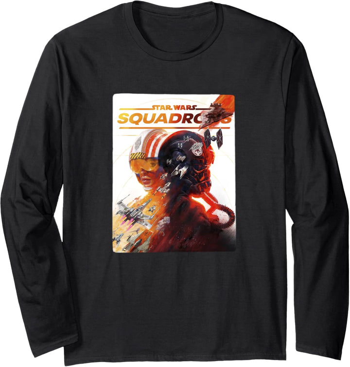 Star Wars: Squadrons Rebel & Empire Poster Langarmshirt