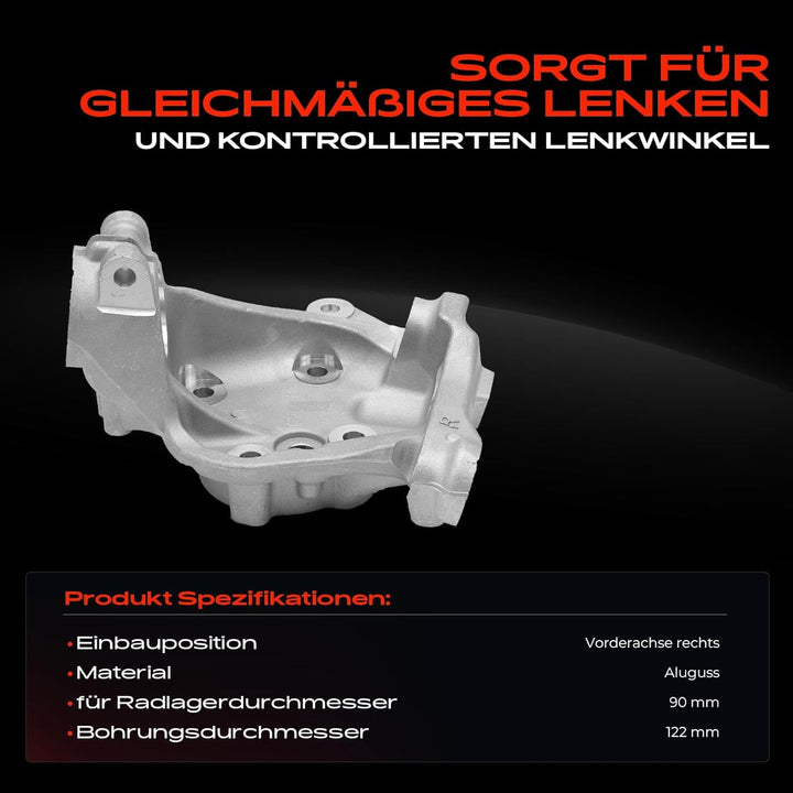 Achsschenkel Radaufhängung Vorne Rechts für 1er E81 E82 E87 E88 3er E90 E91 E92 E93 Z4 Roadster E89