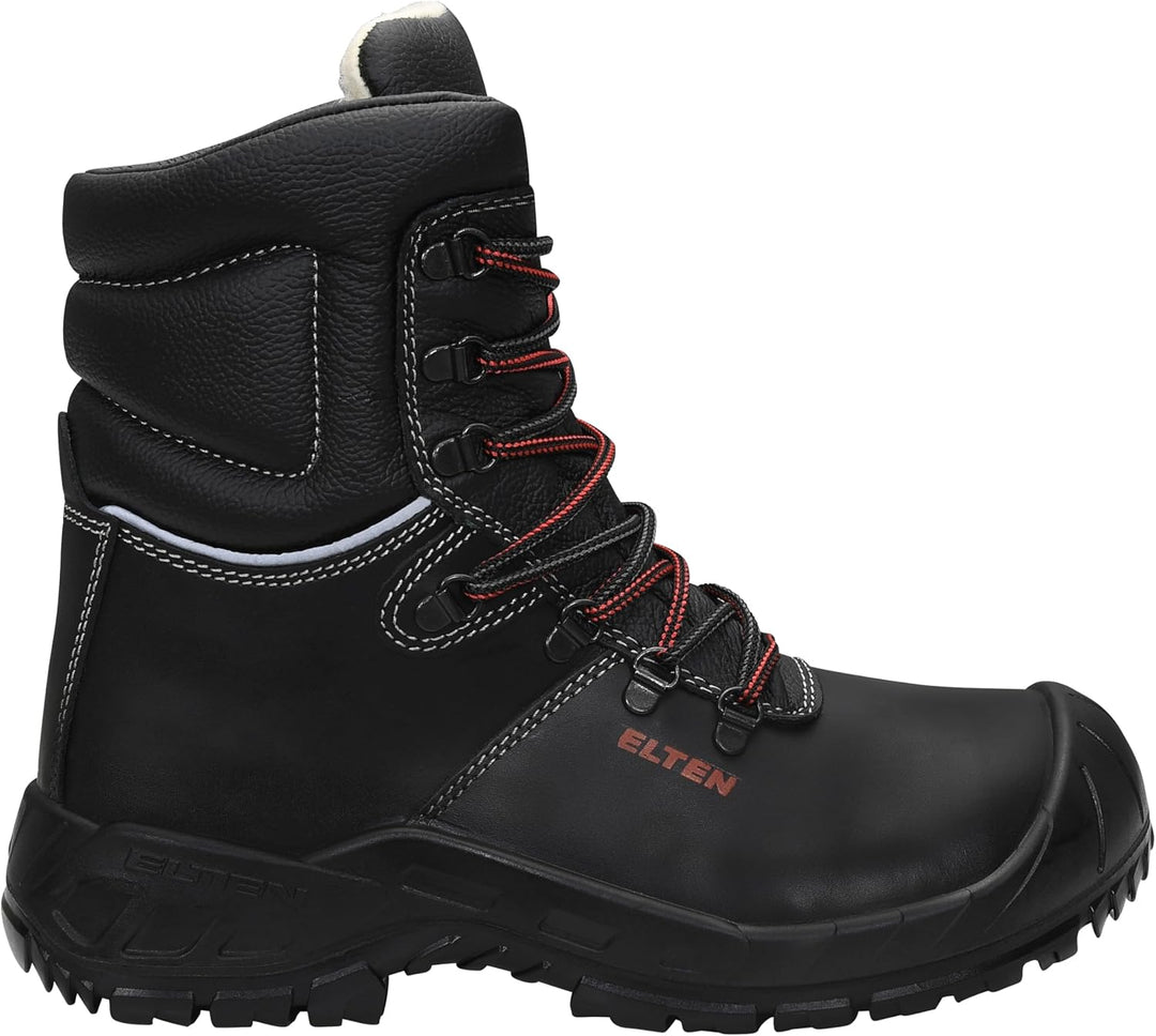 ELTEN Sicherheitsschuhe, Winter RENZO Winter S3 CI, Herren, Leder, Stahlkappe, leicht, robust, Schwa
