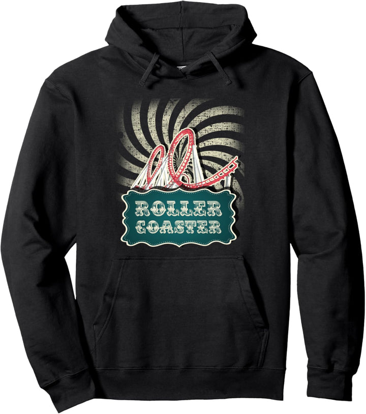 Achterbahn, Cooles trendy stylish Geschenk Pullover Hoodie