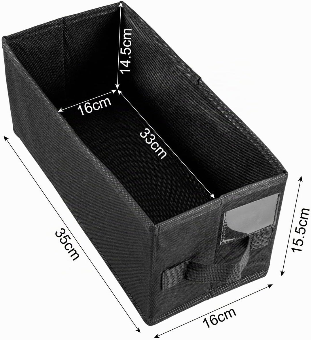 4er CD Aufbewahrungsbox Faltbare CD Behälter mit Deckel CD SammelboxEs bietet Platz für 30 komplette