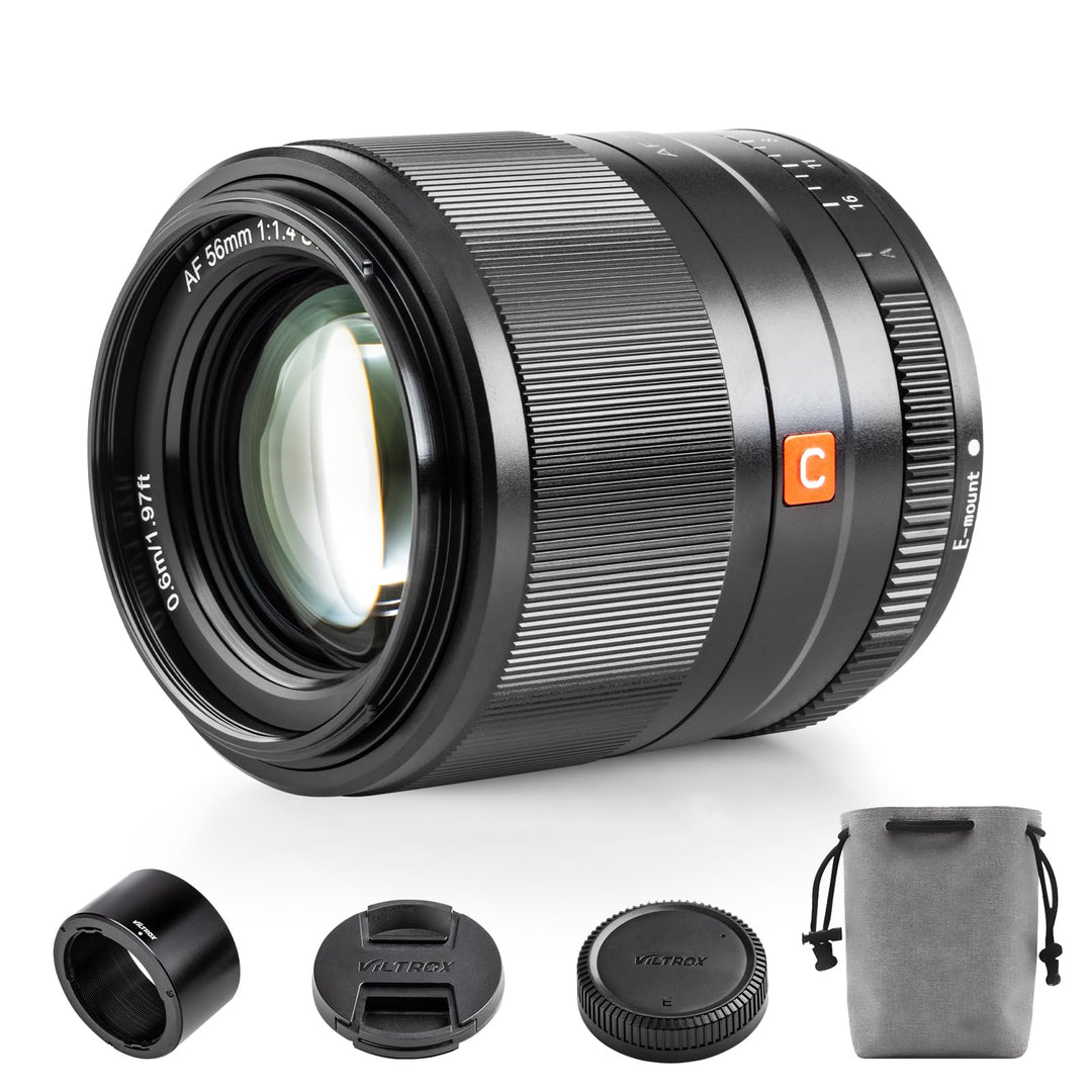 VILTROX 56mm F1.4 Autofokus Objektive APS-C für Sony E Mount Kamera Objektive Standard Camera Lenses