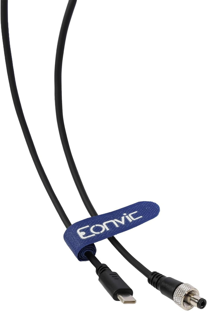 Eonvic USB 3.1 Typ C auf Verriegelung DC Power Jack PD Stromkabel für Atomos Ninja V Zwo ASI gekühlt