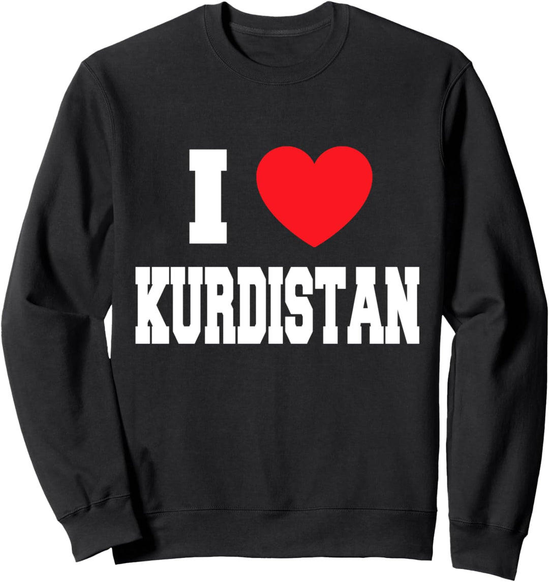 I Love Kurdistan Sweatshirt