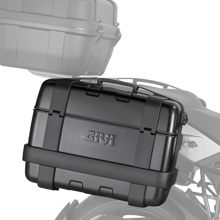 Givi TRK33BPACK2 Trekker 33 Koffer Satz Monokey, Schwarz, Schwarz