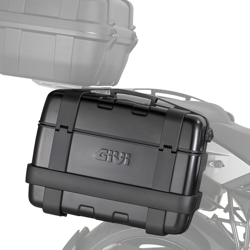 Givi TRK33BPACK2 Trekker 33 Koffer Satz Monokey, Schwarz, Schwarz