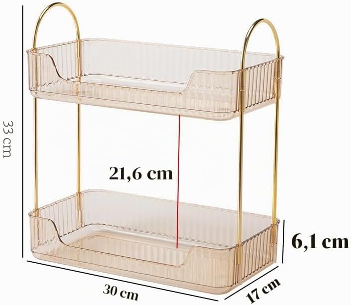 CESTATIVO Make up Organizer, Kosmetik Organizer, Beauty Organizer, Hautpflege Organizer für Badezimm