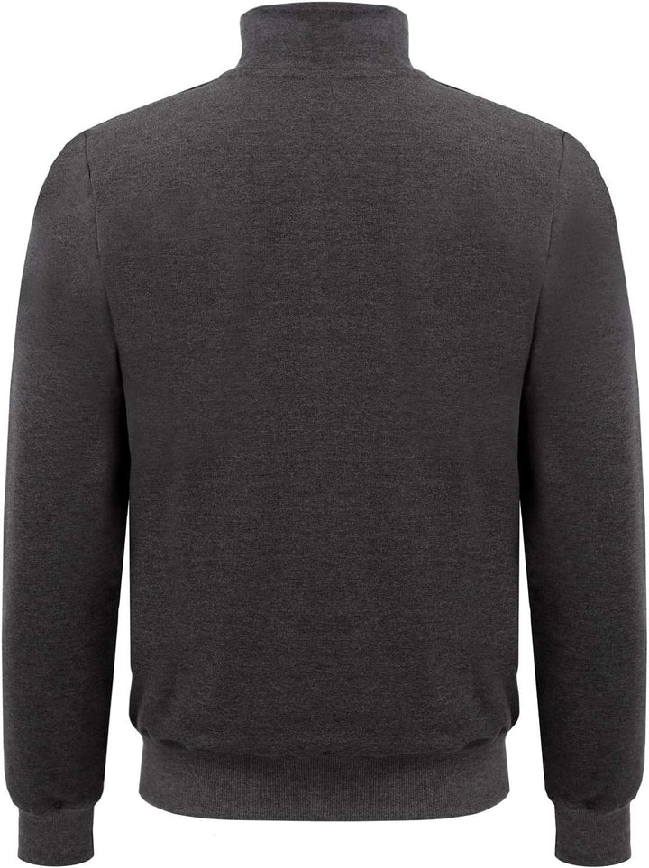 Imako® Herren Herren Premium Sweatjacke Sweatshirt-Jacke Sweatshirt mit Reissverschluss M Anthrazit,