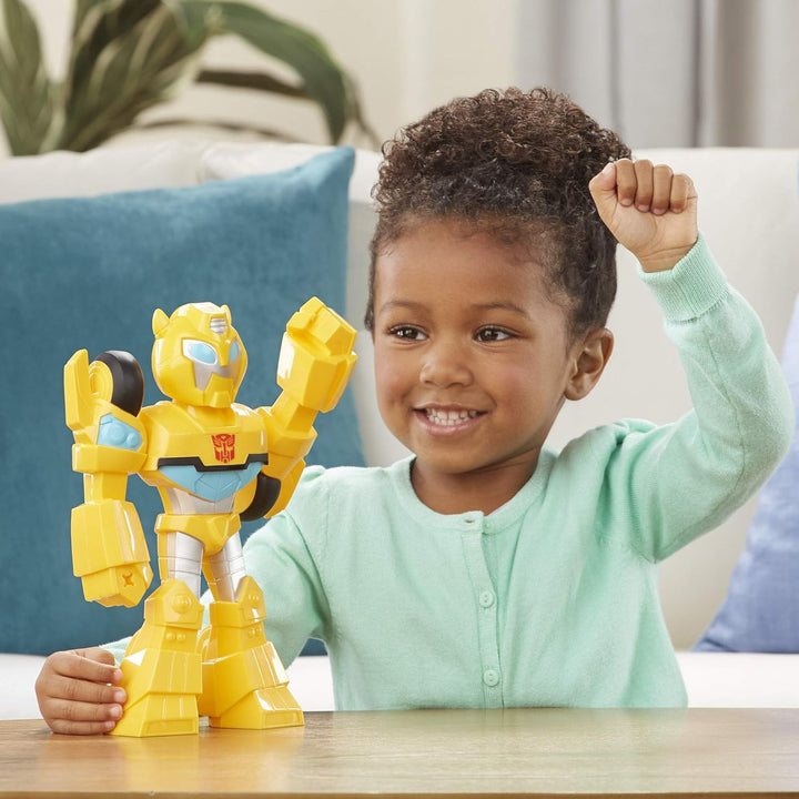 Transformers Playskool Heroes Rescue Bots Academy Mega Mighties Bumblebee Sammelfigur, 25,4 cm Robot