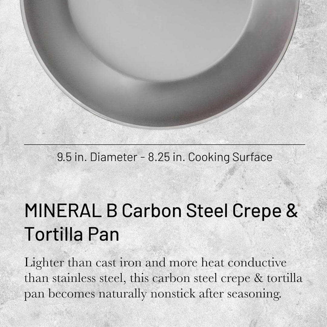 DE BUYER Crêpe-Pfanne Mineral B Element Ø 24 cm A 1 - Pack, A 1 - Pack