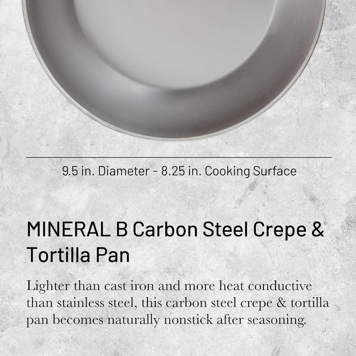 DE BUYER Crêpe-Pfanne Mineral B Element Ø 24 cm A 1 - Pack, A 1 - Pack