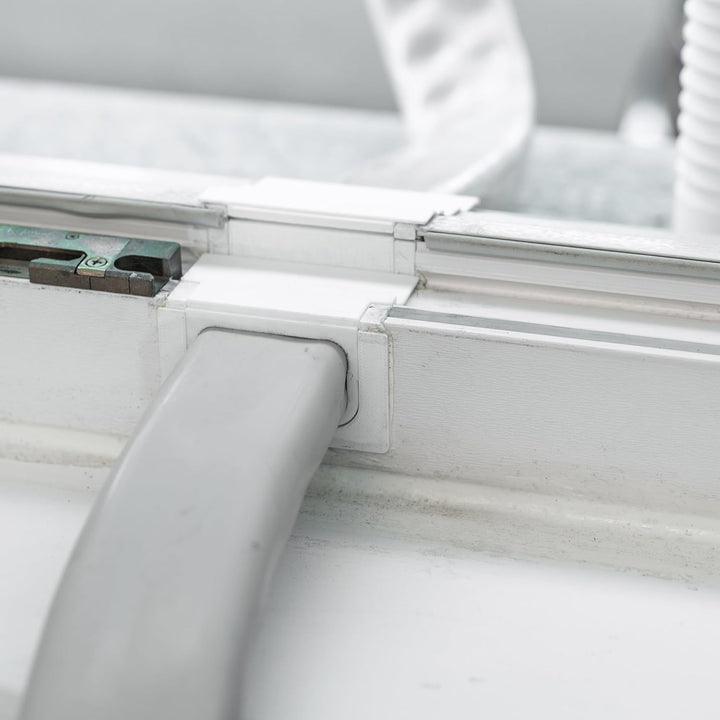 SureParts Fensterdurchführung passend für Midea Portasplit Klimaanlagen – Modulares System für Fenst