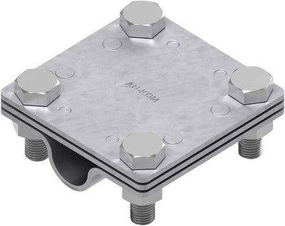 Tiefenerder Erder Erdung Staberder feuerverzinkt Ø20mm 1500mm 1,5m SET Längenauswahl (SET 6000mm 4x1