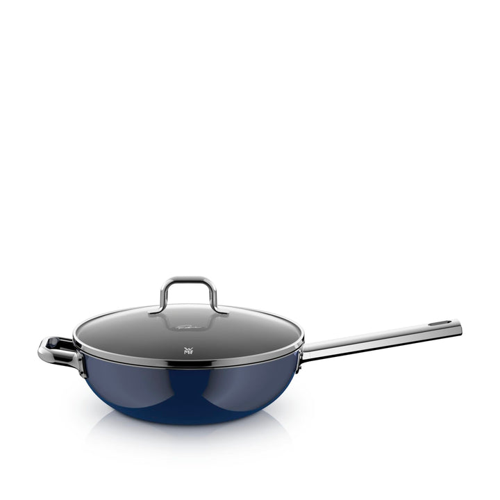 WMF Fusiontec Mineral Pro, Tim Raue Edition, Wok mit Deckel, 28 cm, langlebiges, kratzfestes Materia