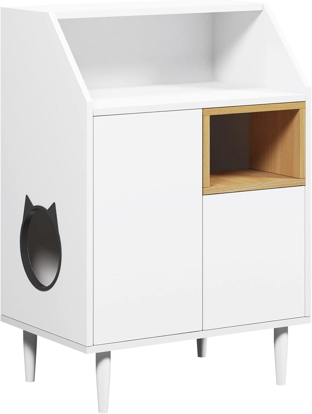 SogesHome Konsolentisch Konsolenschrank Beistellschrank Sideboards Kommode als Katzenhaus Katzenhöhl