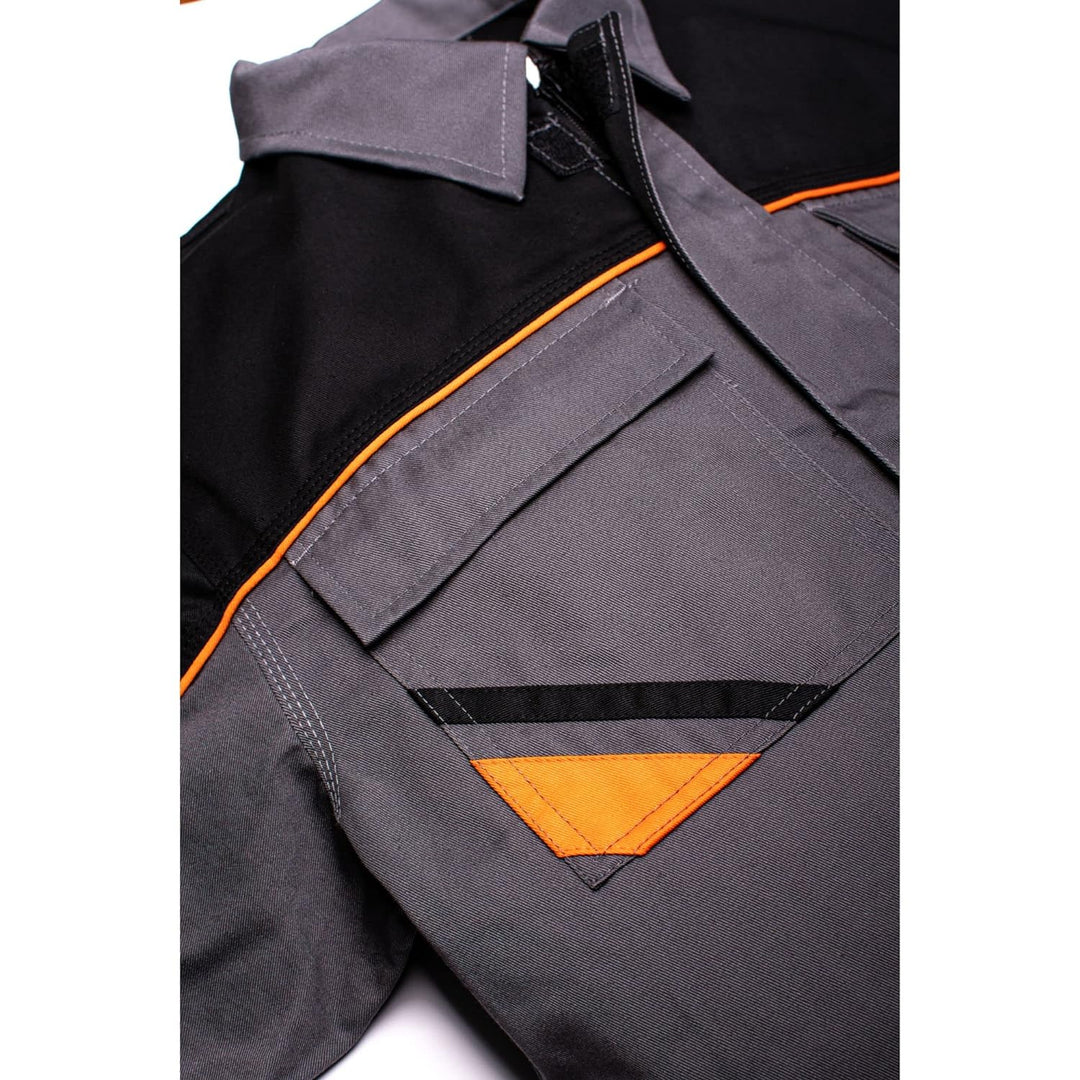 Latzhose und Latzhose für Herren, mit Knieschonern, Jacke erhältlich, perfekt für Arbeit, Mechaniker