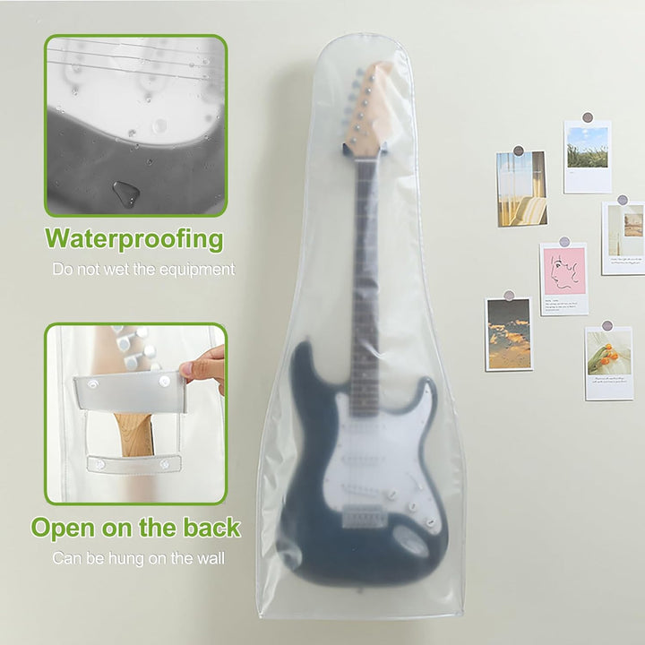 Premium Gitarren-Staubschutz - Wasserabweisender Polyester-Schutz für Akustik-, Elektro- und Konzert