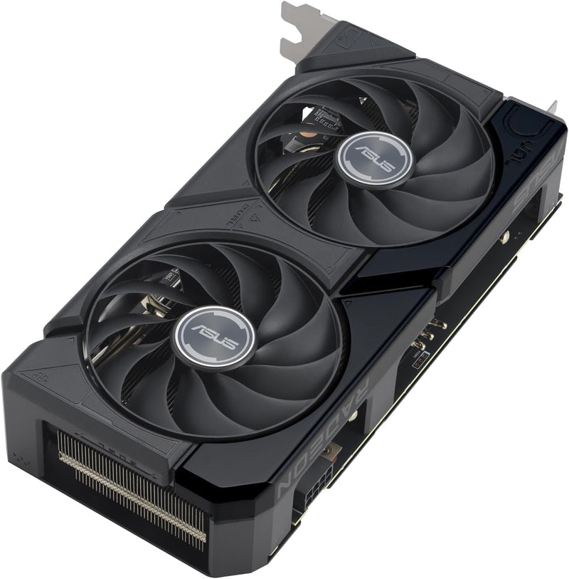 ASUS Dual Radeon RX 7600 XT OC Edition 16GB GDDR6 Gaming Grafikkarte (AMD Radeon RX7600XT, PCIe 4.0,
