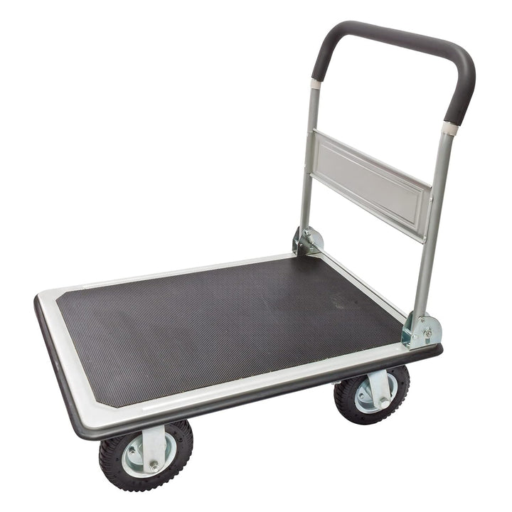 DEMA Plattformwagen 300kg – Transportwagen, Handwagen, Plattformtrolley – stabil, mobil, langlebig,