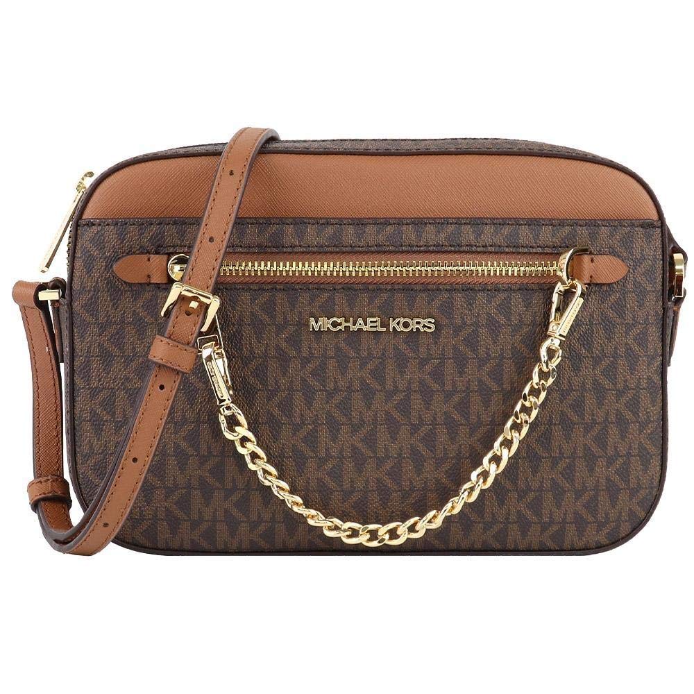 Michael Kors Damen Umhängetasche Crossbody Braun L, Braun L