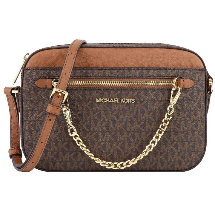 Michael Kors Damen Umhängetasche Crossbody Braun L, Braun L