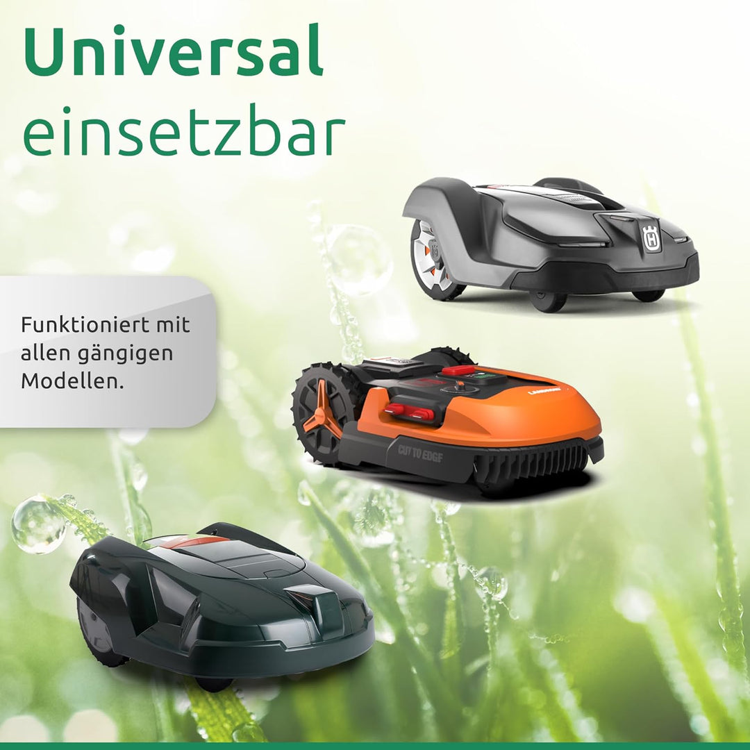 ECENCE Begrenzungskabel Mähroboter kompatibel mit allen gängigen Modellen 150m Länge Begrenzung der