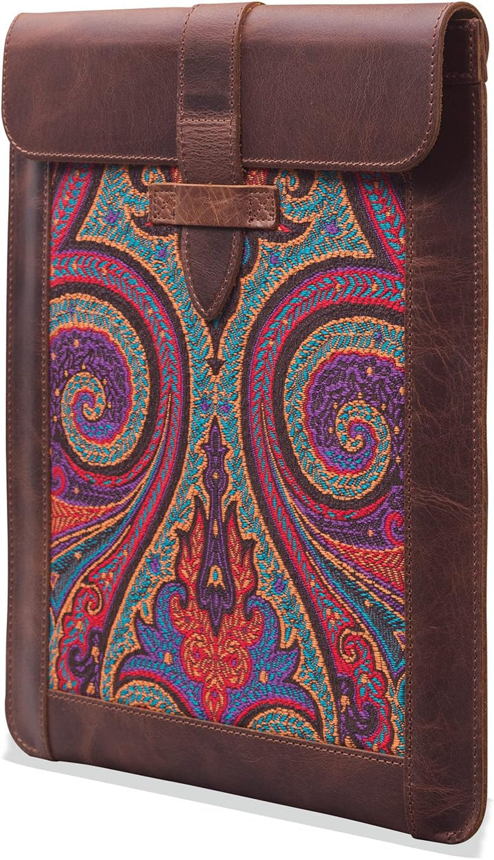 LONDO Echtleder-Ärmeltasche für Ipad - Small Braun Small, Braun Small