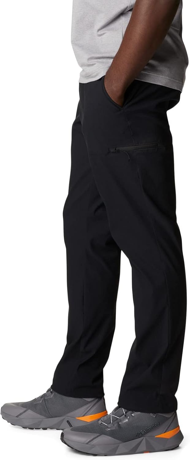 Columbia Herren Canyon Gate Chino Wanderhose 36W / 32L Schwarz, 36W / 32L Schwarz