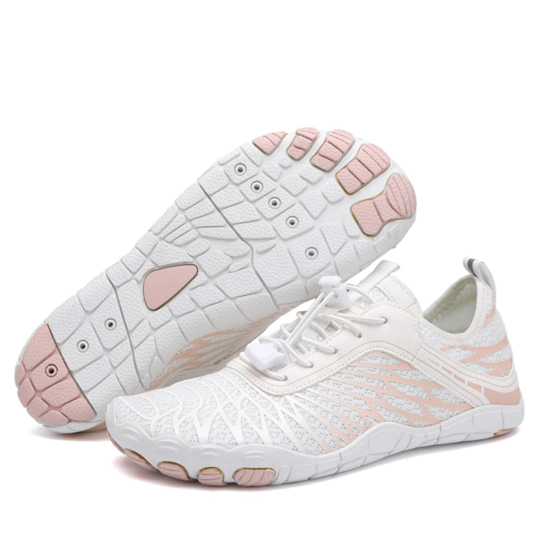 AONETIGER Badeschuhe Herren Wasserschuhe Damen Strandschuhe Sommer Atmungsaktiv Barfussschuhe rutsch