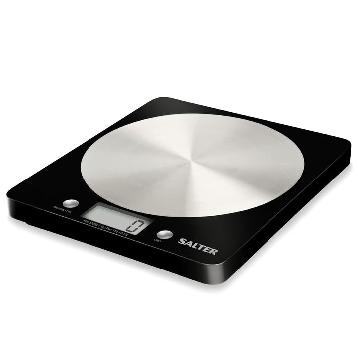 Salter Digital Kitchen Weighing Scales –Stylish Slim Design Electronic Cooking Scale for Home + Kitc