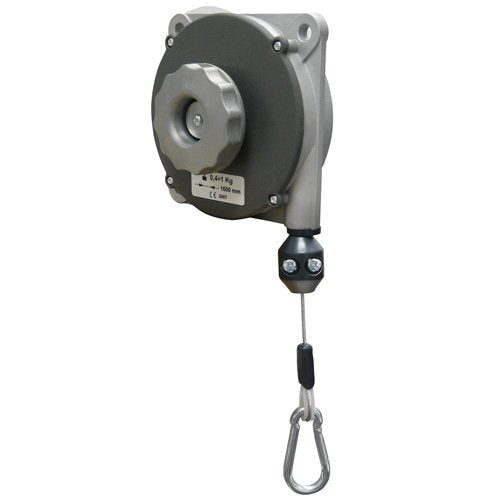 PLANETA G30120 Federzug mit Aluminium-Druckguss-Gehäuse, Typ 630, Tragfähigkeit 0.4-1.0 kg, Seilläng