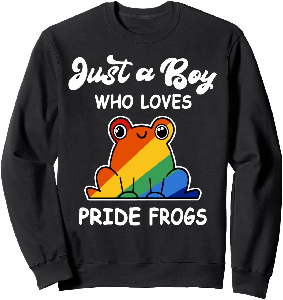 LGBT Gay Pride Frosch Regenbogen LGBTQ Sweatshirt