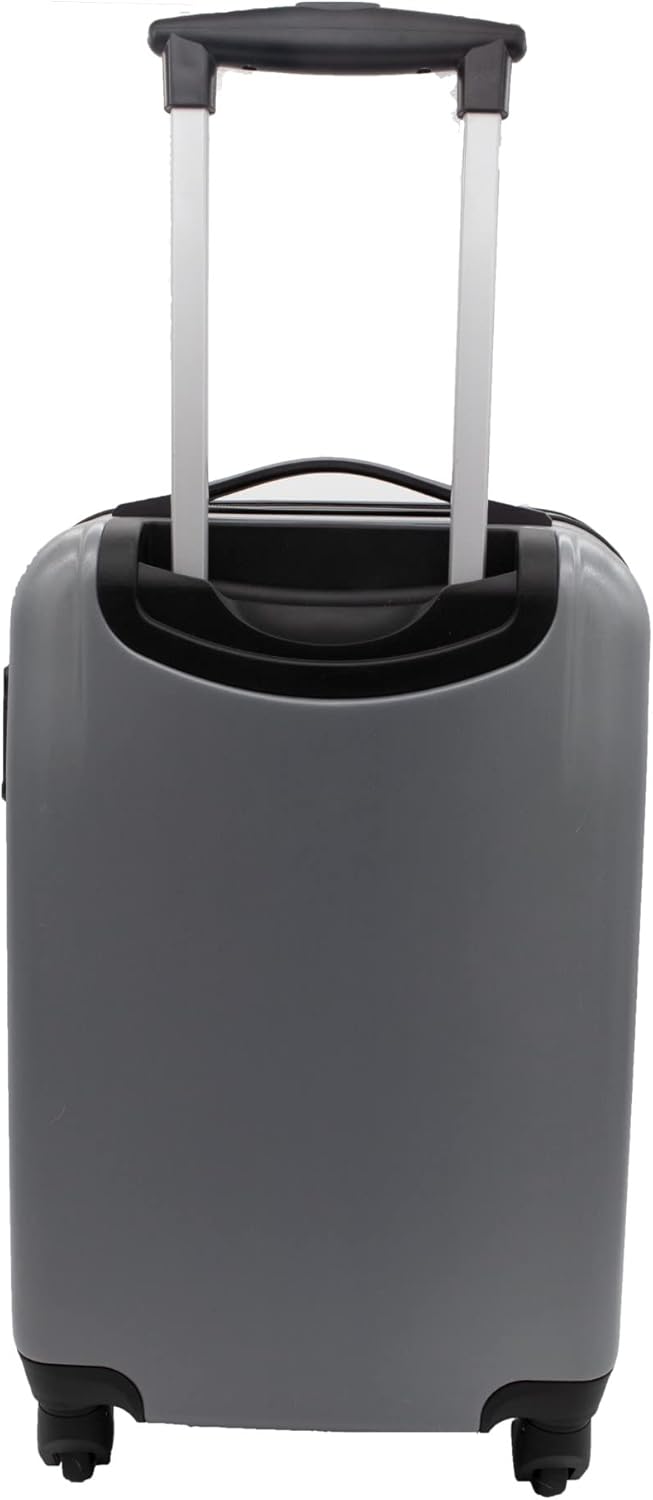 Undercover Kinder Hartschalen Trolley Handgepäck, 4 Rollen, 21 x 56 x 35 cm - 36 l, Motiv: Mickey Mo
