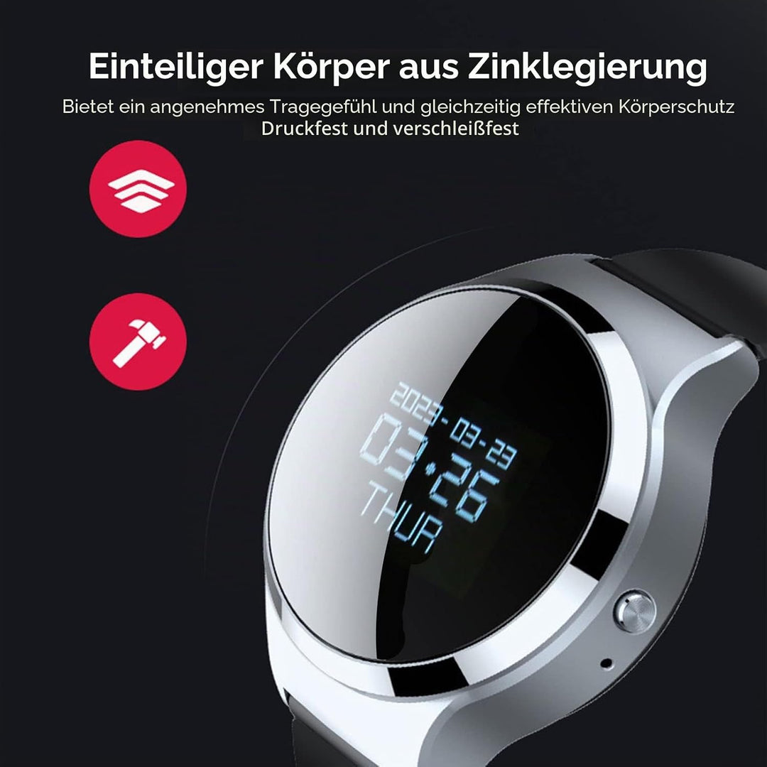 Voice Recorder Watch, Digital Voice Activated Recorder Armband, MP3 Player Recorder, File Encryption