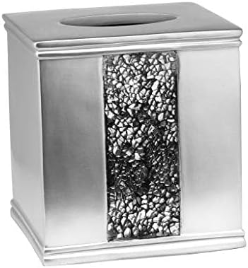 Popular Bath Silber Sinatra, Taschentuchbox Silber Papiertücher-Packung, Silber Papiertücher-Packung