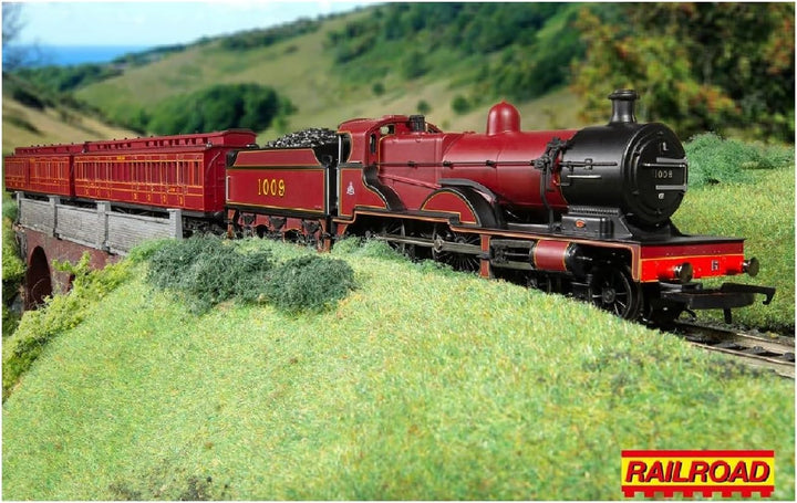 Hornby R30377 Railroad MR Class 4P Compound Train Pack – Epoche 3 Junior, Rot