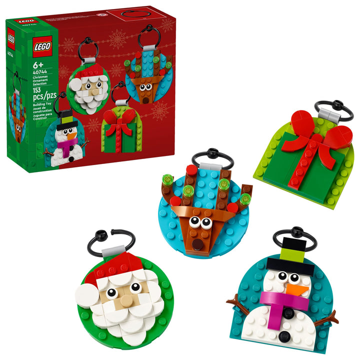 LEGO® Verschiedene Christbaumanhänger - 40744 - ab 6 Jahren