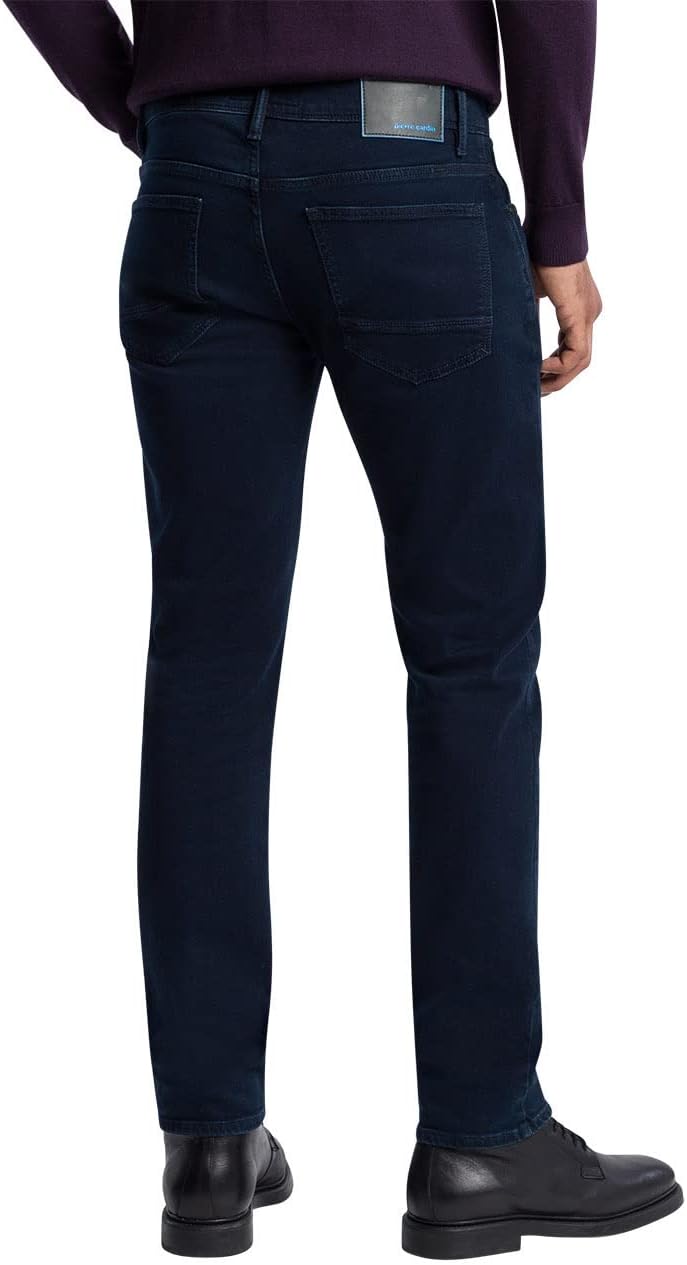 Pierre Cardin Herren Antibes Jeans 31W / 34L Blue/Black Stonewash, 31W / 34L Blue/Black Stonewash